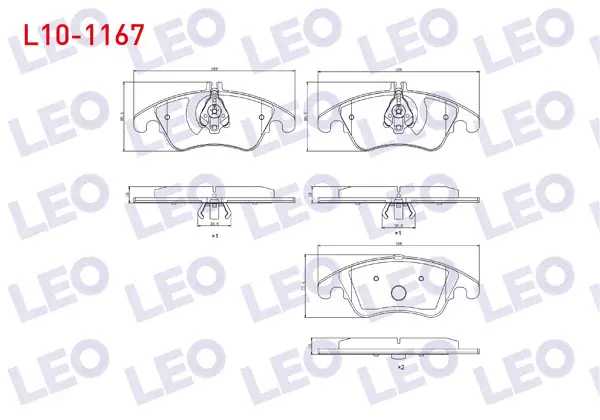 Fren Balata Ön Mercedes C Serisi (W204) C 220 CDI 2007-2014 / C 320 CDI 2007-/ E Serisi (W212) E 180 2009-/ E 200 2009-/ E 220 CDI 2009-/ E 250 CDI 2009-/ CLS (C218) CLS 350 CDI 2012-/ CLS 250 CDI 2012 -