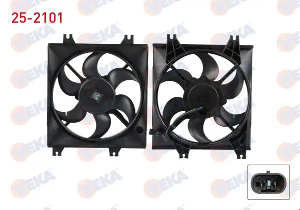 Fan Motoru Klima Radyatörü Davlumbazlı Tekli Hyundai Accent 1.3-1.5 – 1.6 2000-2005