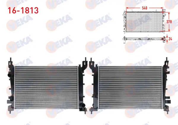Su Radyatörü Mekanik Fiat Linea (323) 1.4 77 Hp M-T 2007 -