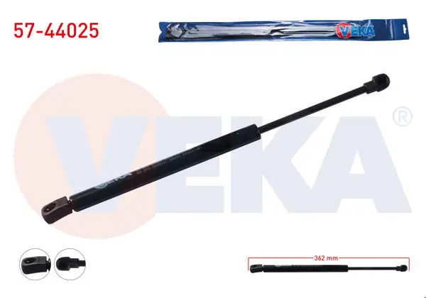 Motor Kaput Amortisörü 362mm / 540N Volkswagen Caddy III (2Kb,2Kj,2Cb,2Cj) 2004-2015