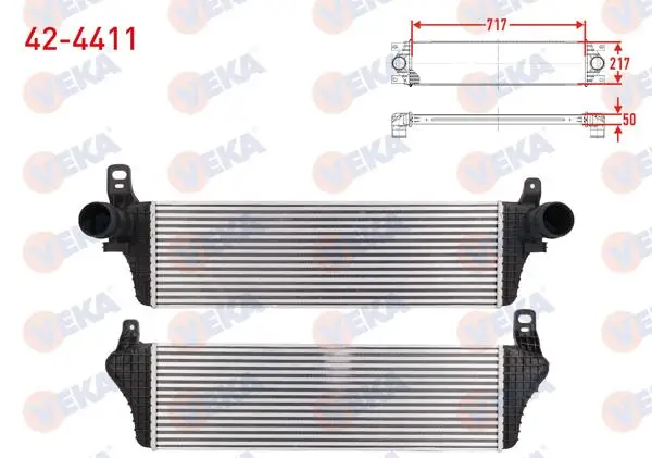 Turbo Radyatörü (Intercooler) Volkswagen Transporter VI 2.0 TDI Bıtdı 180 Hp 2015 -
