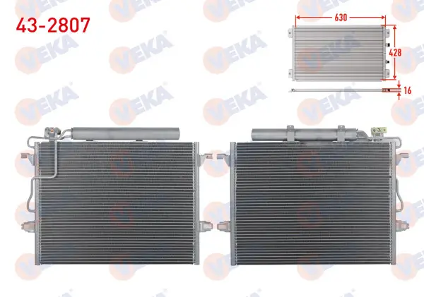 Klima Radyatörü Mercedes E200 W211 2002 -