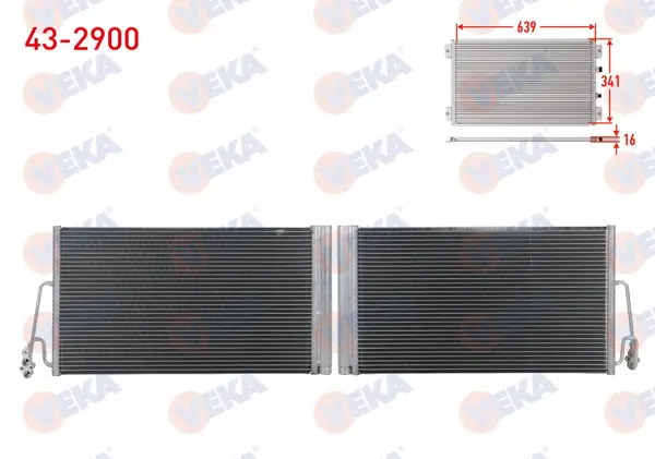 Klima Radyatörü Mini (R50,R53) Cooper 1.6 2001-2006