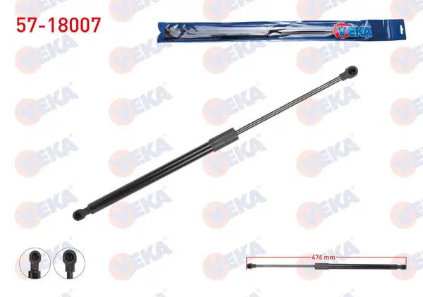 Bagaj Amortisörü 476mm / 360N Fiat Palio Hb 5 Kapı 1996-2005