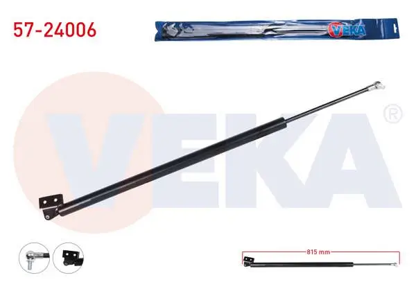 Bagaj Amortisörü 866mm / 1050N Sağ Kia Besta 1993-2003