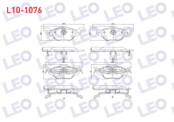 Fren Balata Ön Ikazlı Opel Astra G 1.2 16V 1998-2005 / Astra G 1.4 16V 1998-2005 / Astra G 1.6 16V 1998-2005 / Astra G 1.7 Dtı 1998-2005