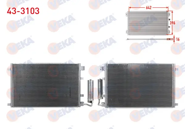 Klima Radyatörü Nissan Qashqai (J10) 1.6İ At / Mt 2007-2014