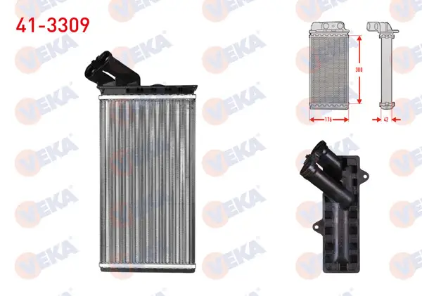 Kalorifer Radyatörü Mekanik Fiat Scudo (220P) 1.9 TD 1996-2006