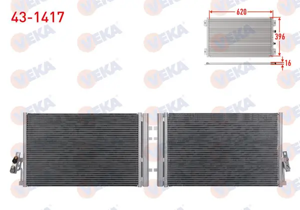 Klima Radyatörü BMW X3 (F25) Sdrive 1.8 D 2010 -
