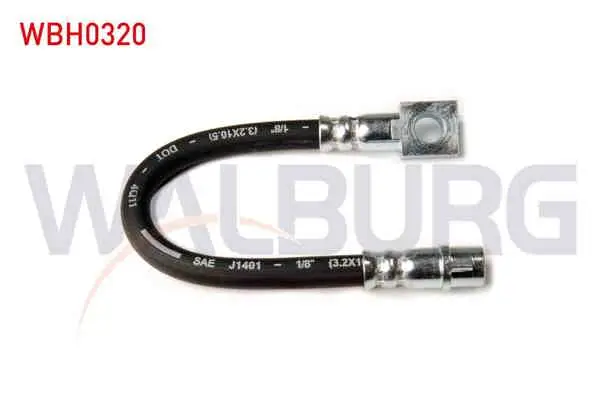 Fren Hortumu Arka Sol-Sağ 180mm Dısklı Fren İçin Opel Astra G (F69) 1998-2005 / Opel Zafira A 1999-2005