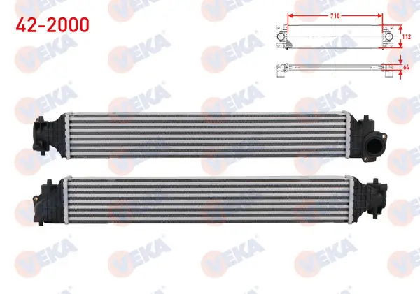 Turbo Radyatörü (Intercooler) Honda Civic X 1.5 Rs 2016 -