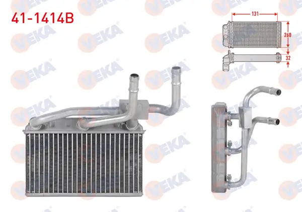 Kalorifer Radyatörü Brazing BMW X5 (E70) 3.0 D-3.5 Xd-4.0 D 2007-2012 / X5 (F15,F85) 2.5 D-3.0 D-4.0 D 14-/ X6 (E71,E72) 3.0 D-3.5 D-4.0 D 08-/ X6 (F16,F86) 3.0 D-4.0 D 14 -