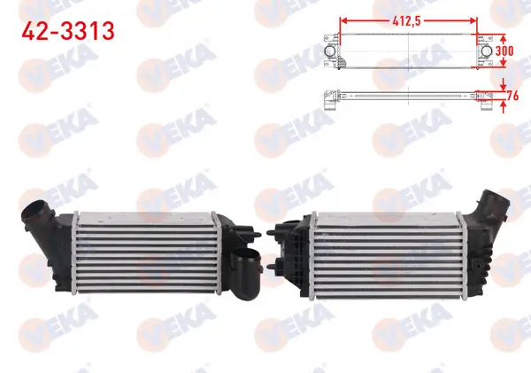 Turbo Radyatörü (Intercooler) Citroen C4 I 2.0 HDI 136 Hp 2004-2011