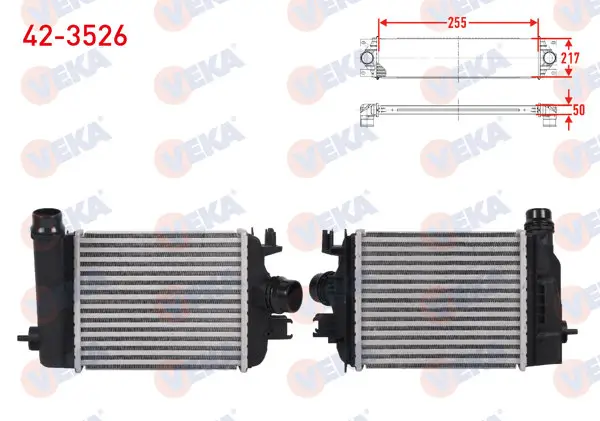 Turbo Radyatörü Intercooler Renault Clio V, 5.5, Captur 1.0 TCE 2019-2024