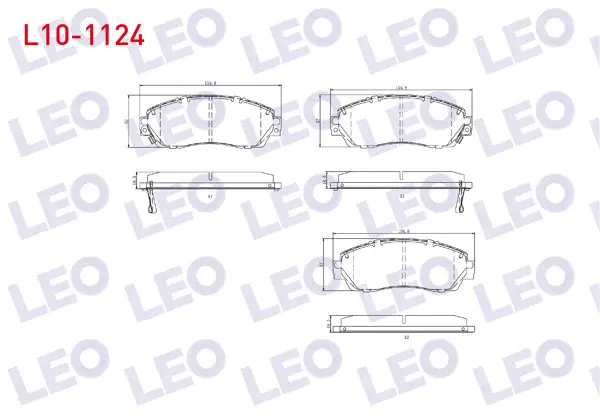 Fren Balata Ön Ikazlı Tel Delikli Chery Tıggo 8 Pro 23-/ Honda Cr-V III 2.0 I-Vtec 2006-2012 / Honda Cr-V III 2.2İ Ctdı 2006-2012 / Honda Cr-V V (Rw_, Rt_) 1.5İ V-Tec 2016-/ Jaecoo J7 2024 -