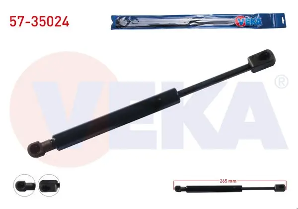 Motor Kaput Amortisörü 265mm / 355N Renault Scenic III (Jz0 / 1) 2009-