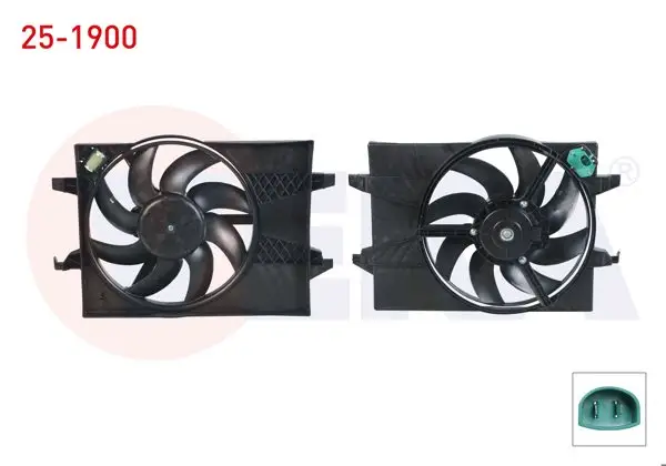 Fan Motoru Su Radyatörü Davlumbazlı Tekli Fan Rezistanslı Ford Fiesta V 1.4 TDCI M-T Ac + 2001-2008