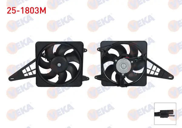 Fan Motoru Kablolu Tofas Dks 1.6 1993-2002 Cap 300mm / 160W