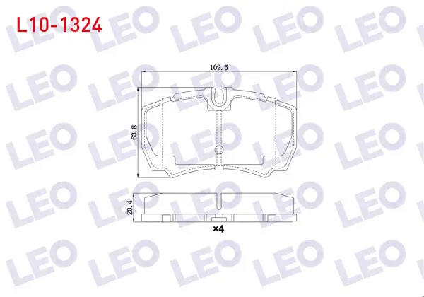 Fren Balata Arka Ford Transit (V347) 2.4 TDCI 2006-2014 / 3.2 TDCI 2006-2014 / Iveco Daily III 2.8İ 1999-2006 / Daily IV 2.3İ 2006-2011 / Daily V 2.3İ 2011-2014 / Daily V 3.0 2011-2014