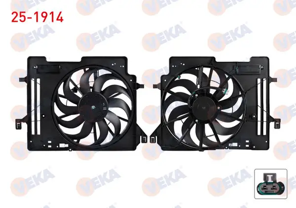Fan Motoru Davlumbazlı Ford Focus III 1.5 TDCI 2011-2015
