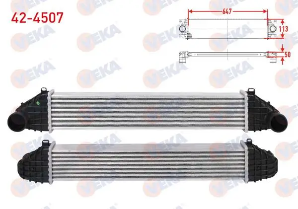 Turbo Radyatörü (Intercooler) Volvo C30 D3 150 Hp 2010-2012