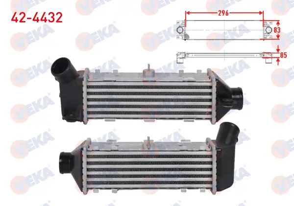 Turbo Radyatörü (Intercooler) Seat Cordoba 1.9 TDI 90 Hp 1996-2002