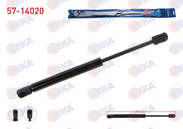 Motor Kaput Amortisörü 290mm / 640N BMW X5 (E53) 2000-2006