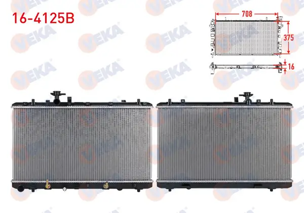 Su Radyatörü Brazing Suzuki Sx4 (Gy) 1.6 Ddıs A-T 2006-2013