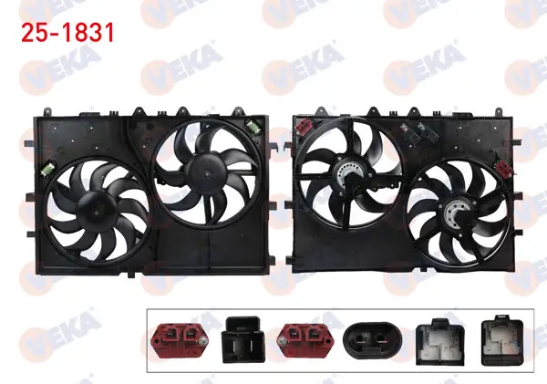 Fan Motoru Komple Fiat Ducato 2.2 JTD 2021 -