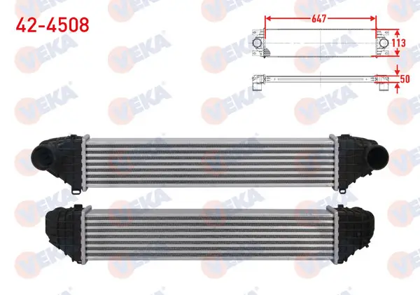 Turbo Radyatörü (Intercooler) Volvo C30 T5 220 Hp 2006-2012