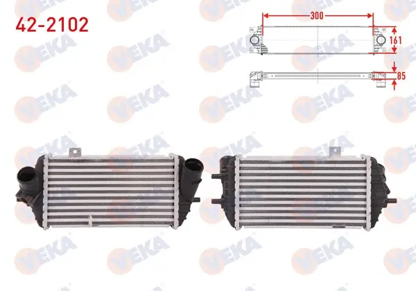 Turbo Radyatörü (Intercooler) Hyundai Accent Blue 1.6 CRDI 2012-/ i20 1.4 CRDI 2008-2015