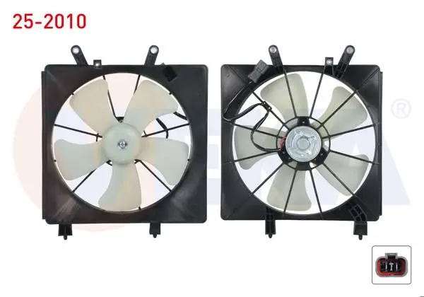 Fan Motoru Su Radyatörü Davlumbazlı Tekli Fanlı Honda Civic VII 1.6İ Ac + /-2000-2006