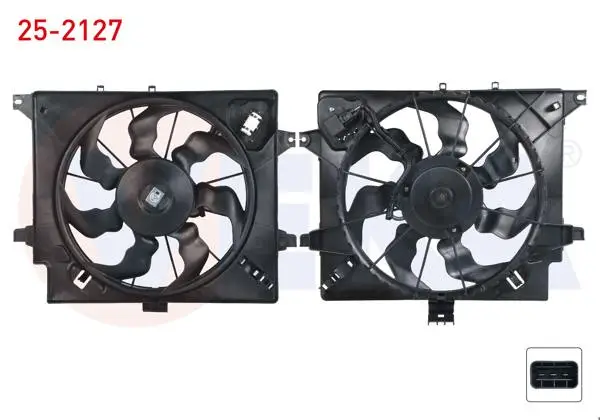 Fan Motoru Su Radyatörü Davlumbazlı Tekli Fan Hyundai i30 (Gd) 1.6 CRDI 2011 -