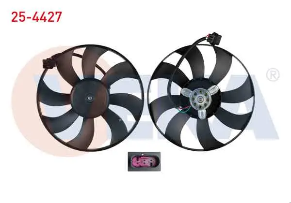 Fan Motoru (Motor + Pervane) Su Radyatörü Volkswagen Polo (9N_) 1.4 TDI M-T 2001-2012