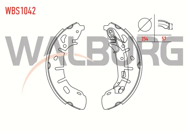 Fren Pabuç Balata Arka Fiat Doblo (152,263) 1.6 Mjt Levyelı 254X57 mm 2010-/ Fiat Doblo 1.3 Mjt 2010-/ Fiat Doblo 1.9 Mjt 2010-/ Fiat Doblo Maxı 1.3 Mjt 2010-/ Fiat Doblo Maxı 1.6 Mjt 2010 -