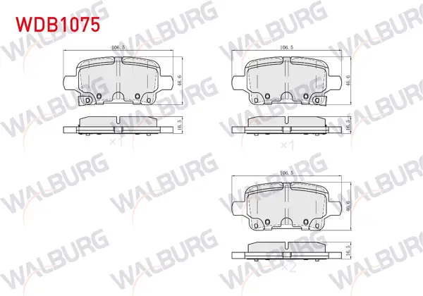 Fren Balata Arka Opel Insignia B 17-18-20 Jant 2017 -