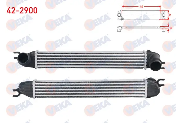 Turbo Radyatörü (Intercooler) Mini Cooper 1.6 D 2010-/ Countryman 1.6 D 2010-2014