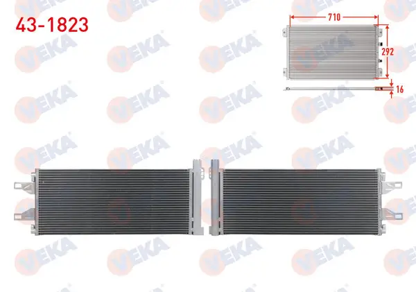 Klima Radyatörü Fiat Ducato (250) 2.3 Mjt 2006-2014