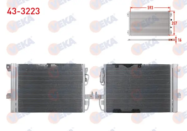 Klima Radyatörü Opel Astra G (F69) 1.6 16V 1998-2005
