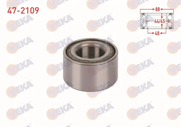 Arka Tekerlek Rulmanı Sol-Sağ 40X80x45 / 44 Hyundai Starex 2.5 TD 1997-2003