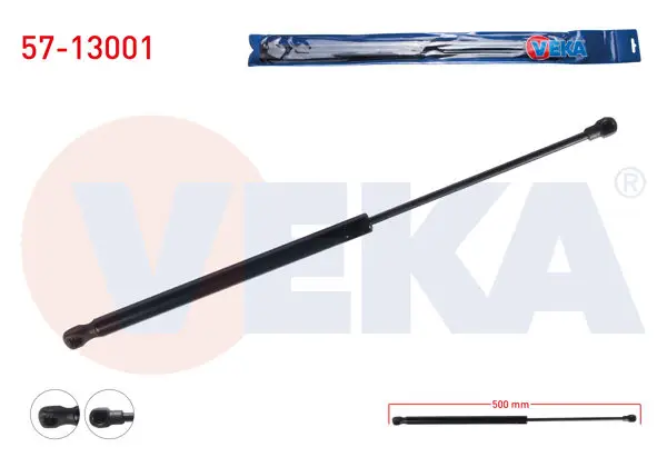 Bagaj Amortisörü 500mm / 470N Audi A3 (8L1) 5 Kapı 1996-2003