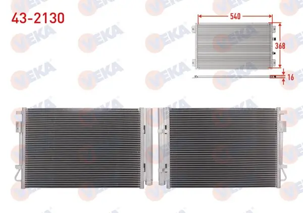 Klima Radyatörü Hyundai i20 (Pb, Pbt) (Turkıye Uretımı) 1.2İ 2012-2015