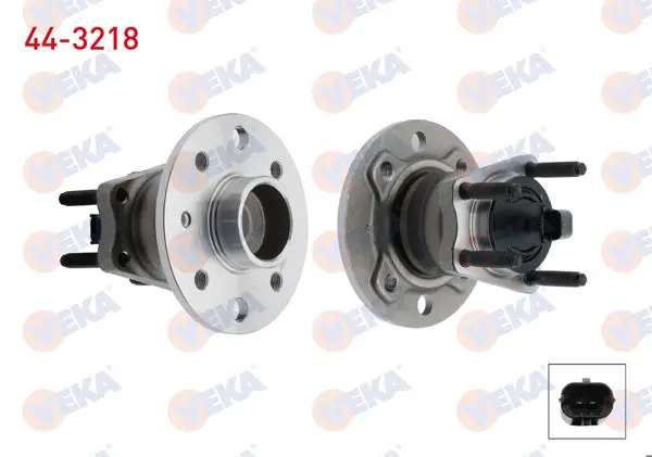 Porya Sol-Sağ Arka Rulmanlı Opel Astra H 1.3 CDTI 4 Bijon ABS Sensörlü 2004-2010