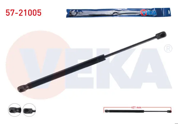 Bagaj Amortisörü 421mm / 450N Hyundai i20 (Pb) 2008-2012