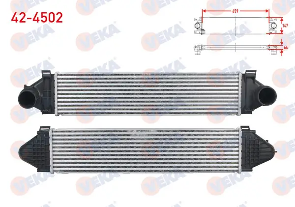 Turbo Radyatörü (Intercooler) Volvo S80 II 2.4 D5-D3 2006-/ V70 III 2.4 D5 2006-/ Xc60 2.0 T-D5-2.4 D 2008-/ Xc70 II 2.4 D5 2007-/ Freelander II-Evoque 2.0 Si4 4X4 2011 -