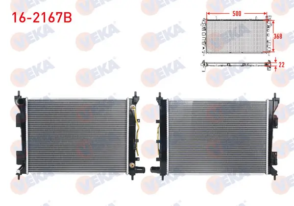 Su Radyatörü Brazing Hyundai i20 1.4 A-T 2015 -