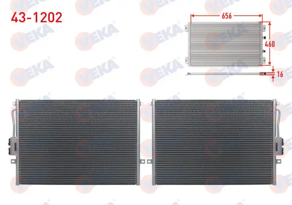Klima Radyatörü Jeep Grand Cherokee II (Wj, Wg) 2.7 CRDI 4X4 1998-2005