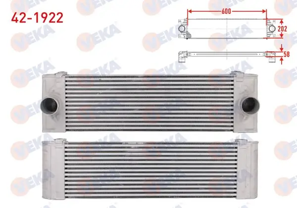 Turbo Radyatörü (Intercooler) Ford Transit Minibüs / Otobüs 2.2 TDCI 100 Hp 2007-2014