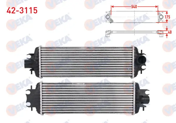 Turbo Radyatörü (Intercooler) Renault Traffic II Panelvan / Van 2.5 DCI 135 135 Hp 2003 -