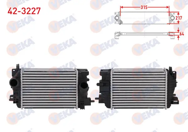 Turbo Radyatörü (Intercooler) Opel Meriva B Mpv 1.4 120 Hp 2010-2017